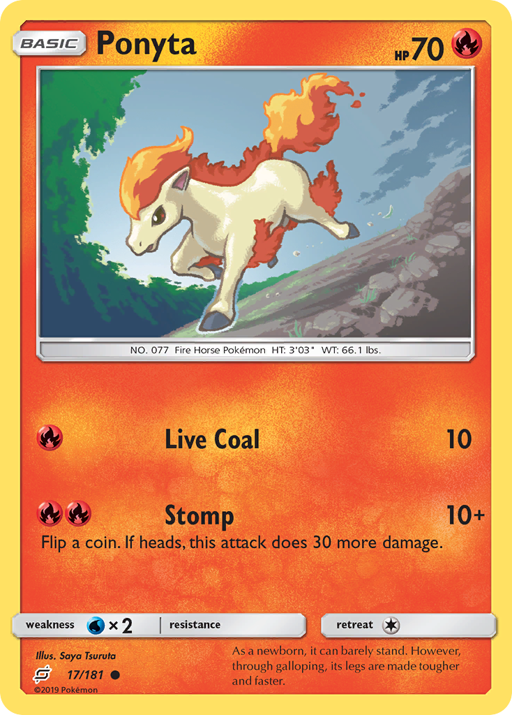 Ponyta - Team Up SET-17