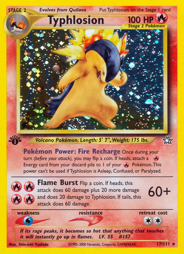 Typhlosion - Neo Genesis SET-17