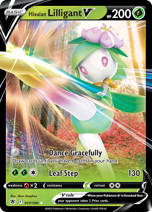 Hisuian Lilligant V - Astral Radiance SET-17