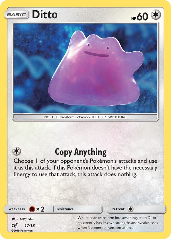 Ditto - Detective Pikachu SET-17