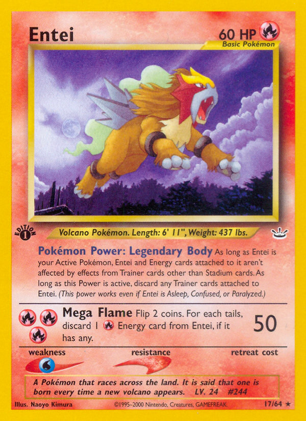Entei - Neo Revelation SET-17