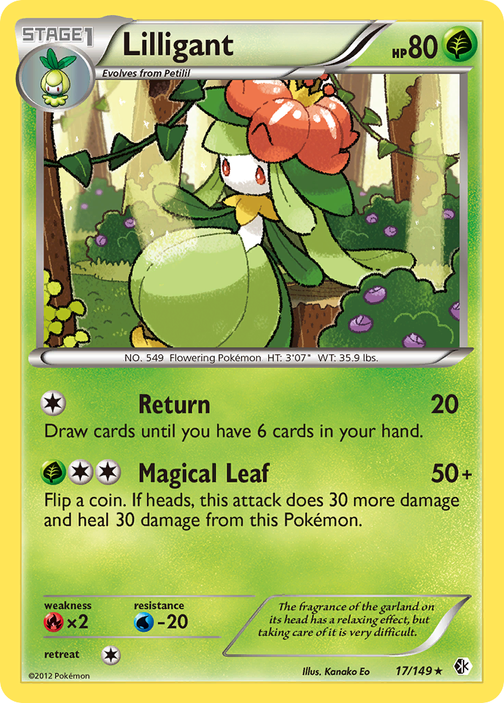 Lilligant - Boundaries Crossed SET-17