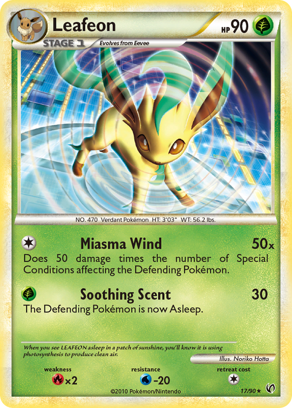 Leafeon - HS Undaunted SET-17