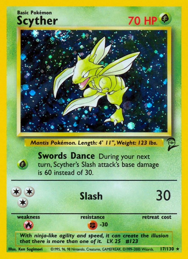 Scyther - Base SET 2-17