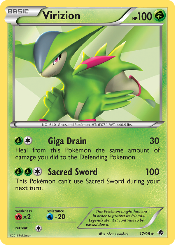 Virizion - Emerging Powers SET-17