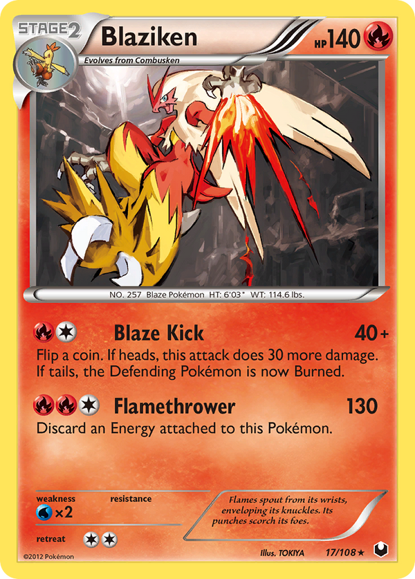 Blaziken - Dark Explorers SET-17