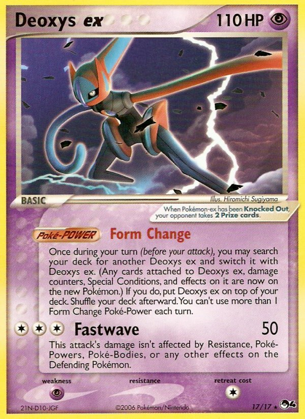 Deoxys EX - POP Series 4 SET-17