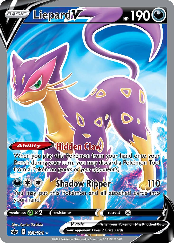 Liepard V - Chilling Reign SET-180