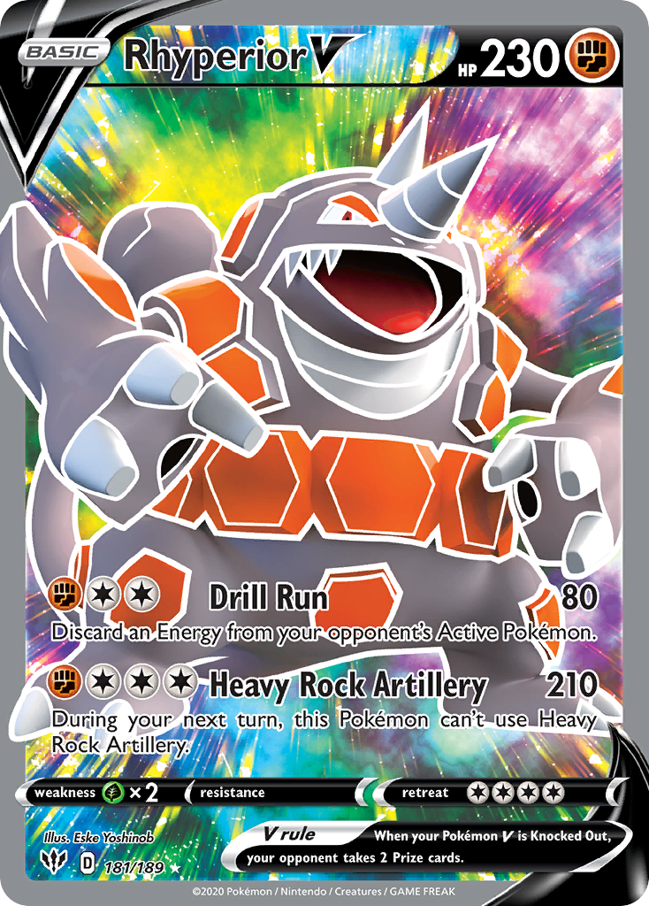 Rhyperior V - Darkness Ablaze SET-181