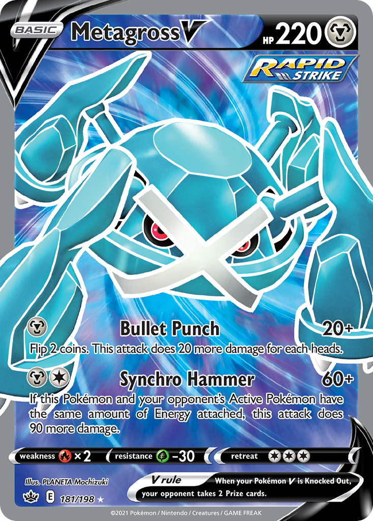 Metagross V - Chilling Reign SET-181