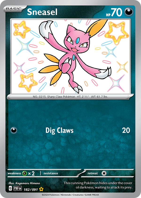 Sneasel - Paldean Fates SET-182