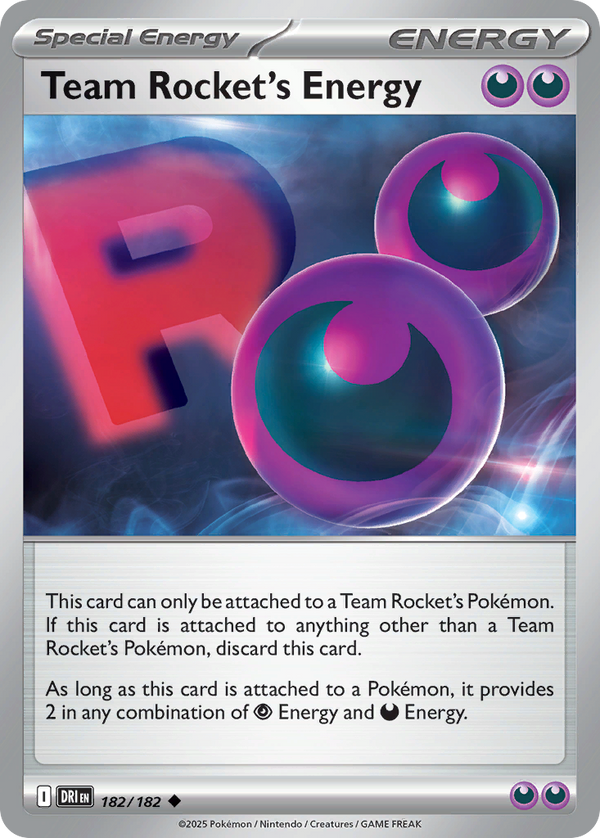 Team Rocket's Energy - Destined Rivals SET-182