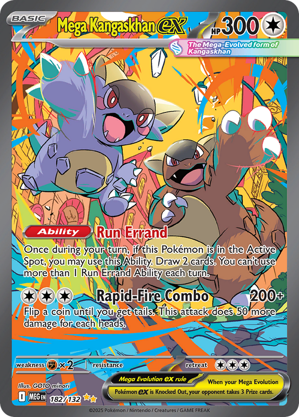 Mega Kangaskhan EX - Mega Evolution SET-182