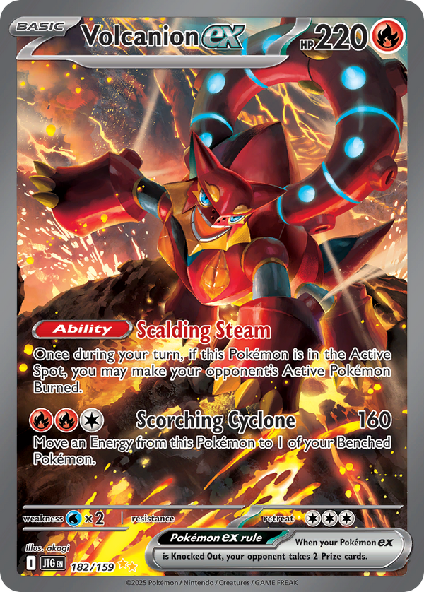 Volcanion EX - Journey Together SET-182