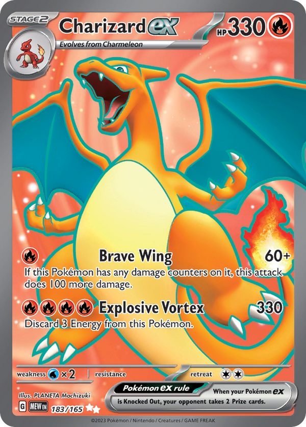Charizard EX - 151 SET-183