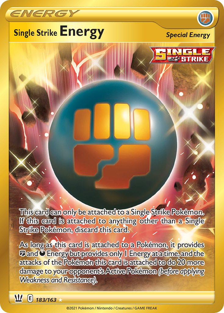 Single Strike Energy - Battle Styles SET-183