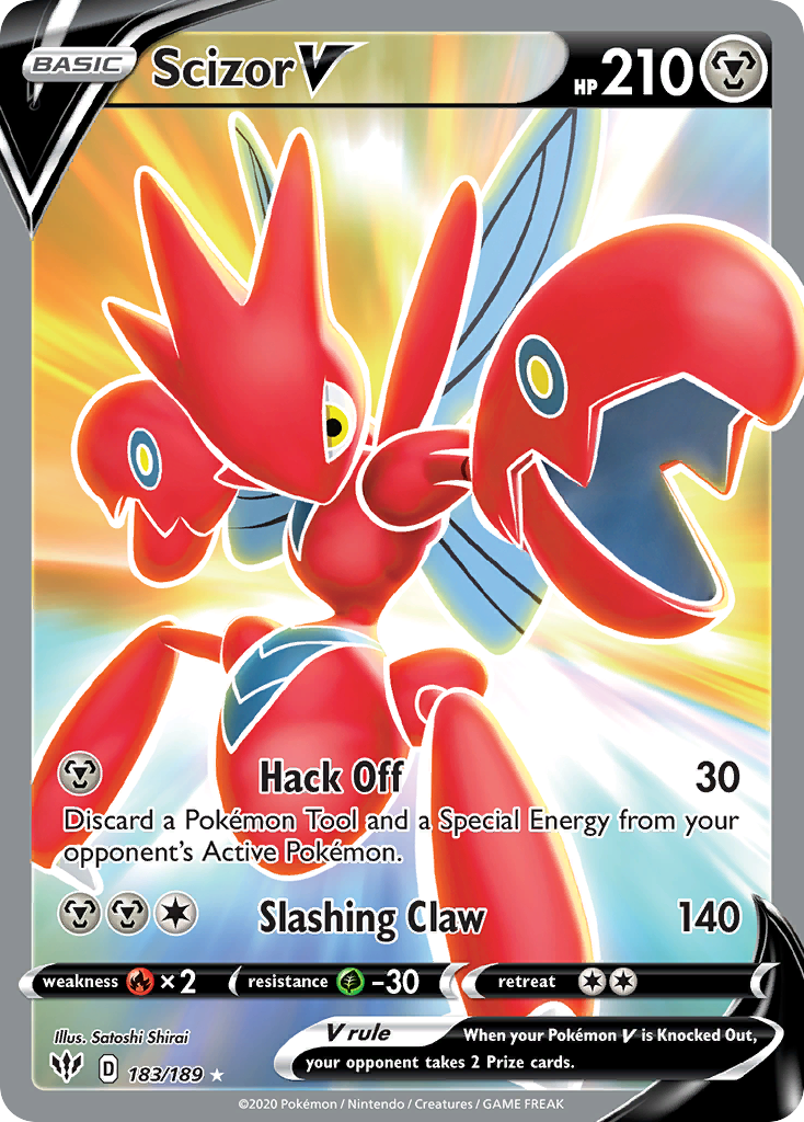 Scizor V - Darkness Ablaze SET-183