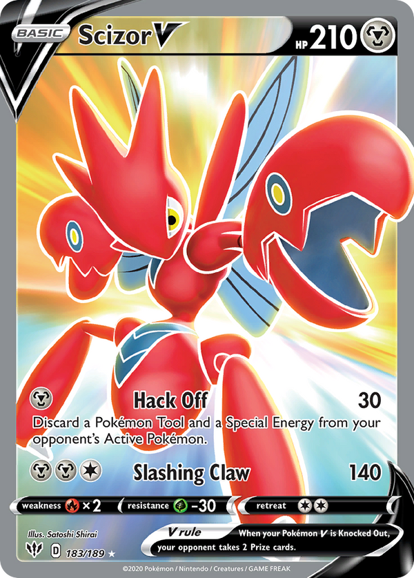 Scizor V - Darkness Ablaze SET-183