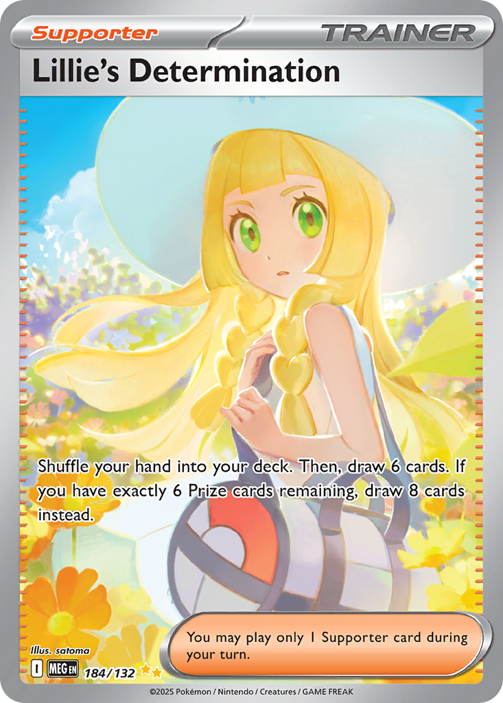 Lillie's Determination - Mega Evolution SET-184