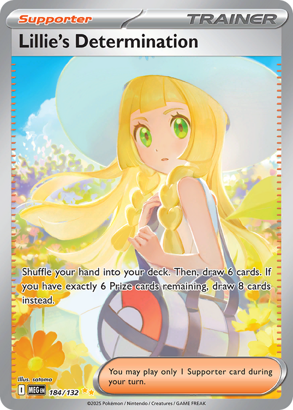 Lillie's Determination - Mega Evolution SET-184
