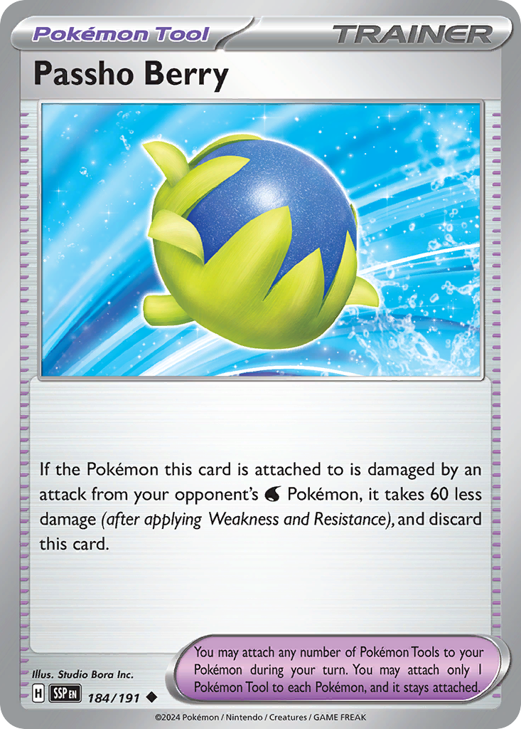 Passho Berry - Surging Sparks SET-184