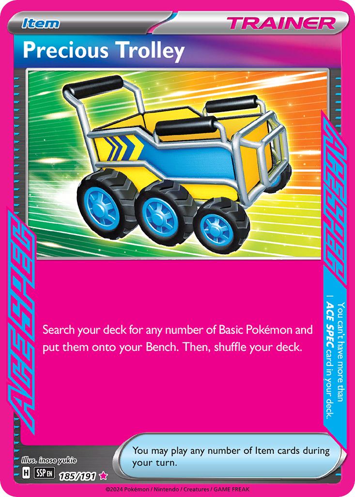 Precious Trolley - Surging Sparks SET-185