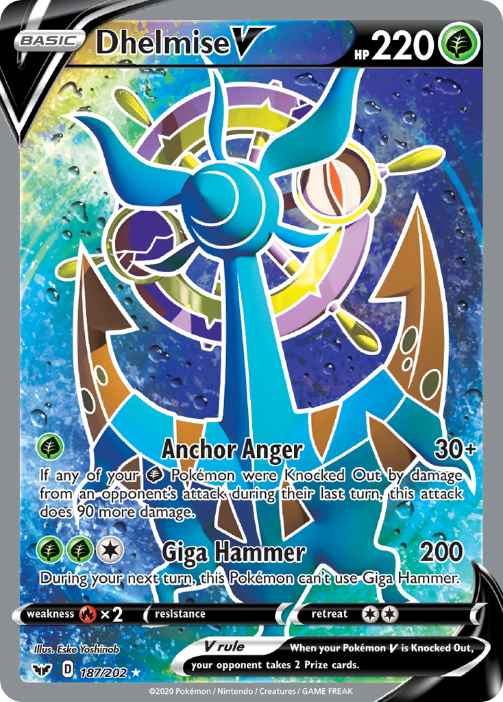 Dhelmise V - Sword & Shield SET-187