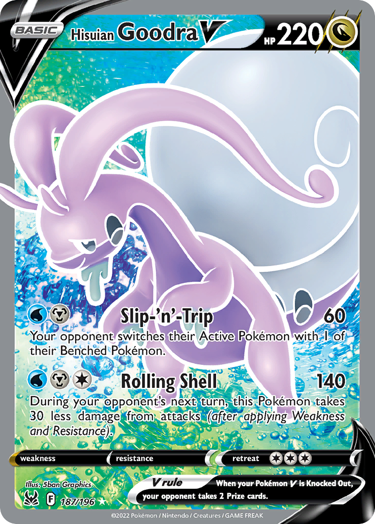 Hisuian Goodra V - Lost Origin SET-187
