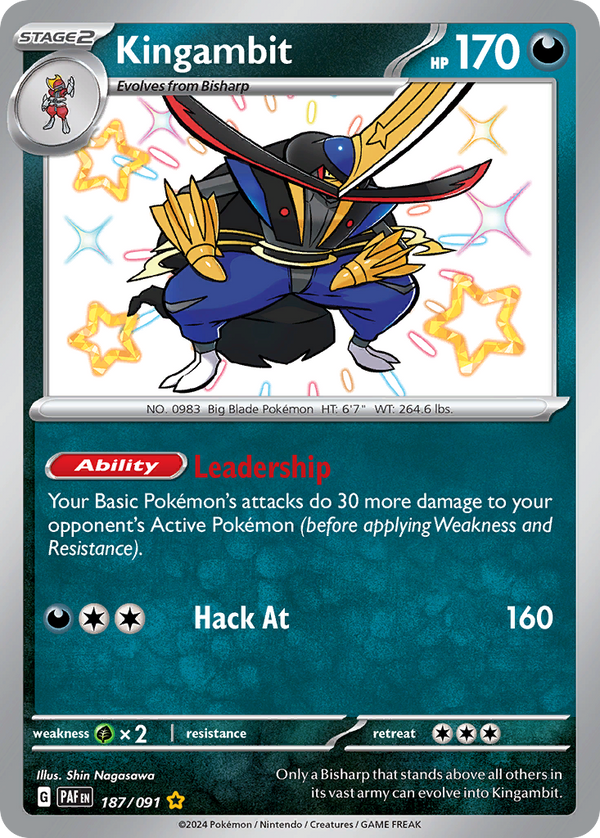 Kingambit - Paldean Fates SET-187