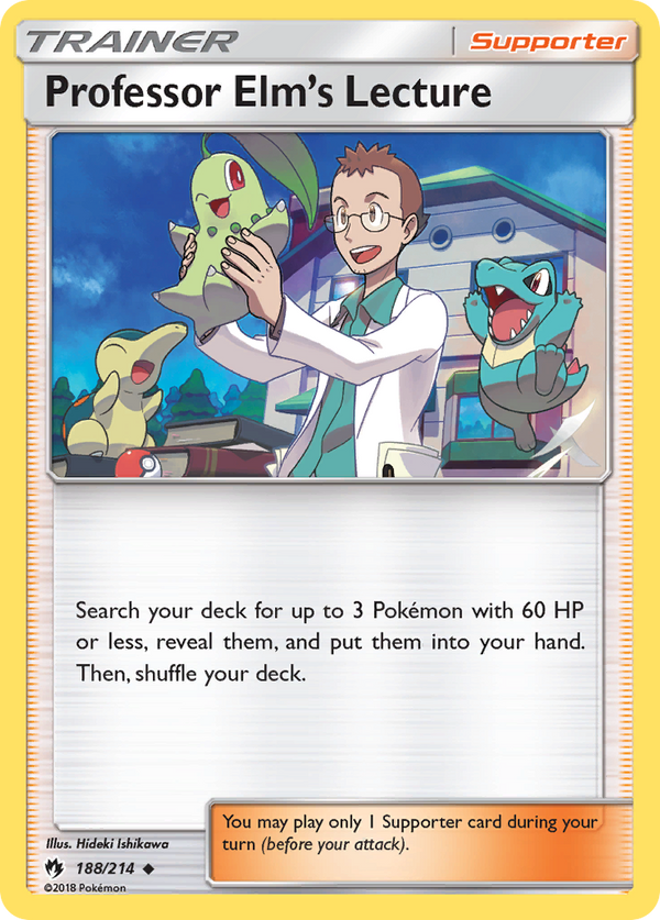 Professor Elm's Lecture - Lost Thunder SET-188