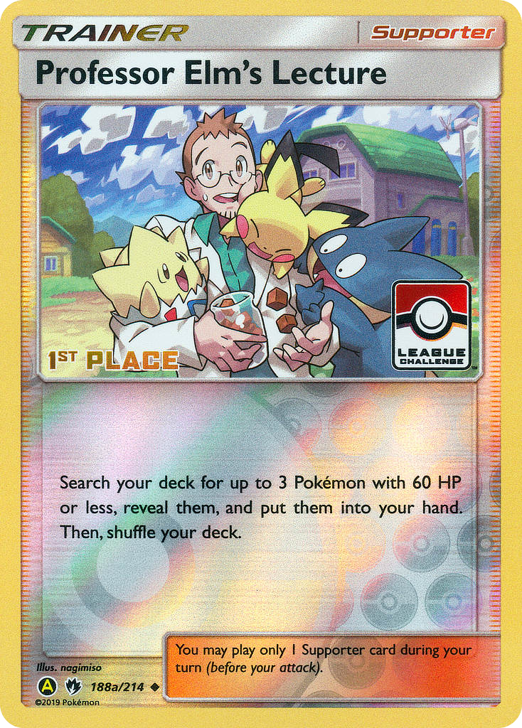 Professor Elm's Lecture - Lost Thunder SET-188a