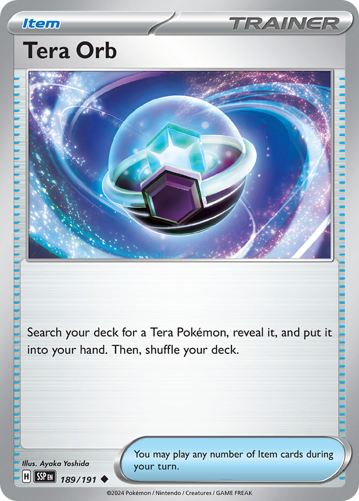 Tera Orb - Surging Sparks SET-189