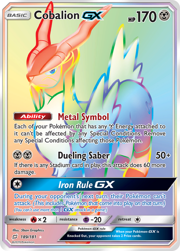 Cobalion-GX - Team Up SET-189