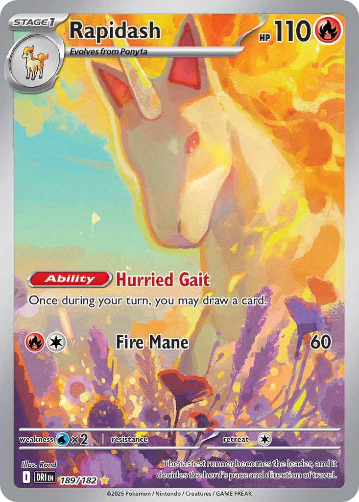 Rapidash - Destined Rivals SET-189