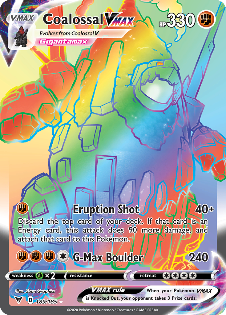 Coalossal VMAX - Vivid Voltage SET-189