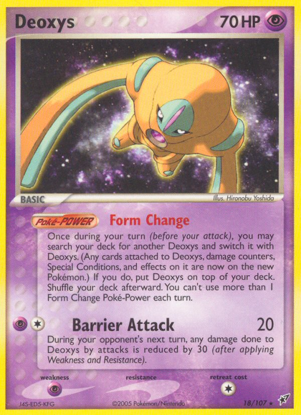 Deoxys - Deoxys SET-18