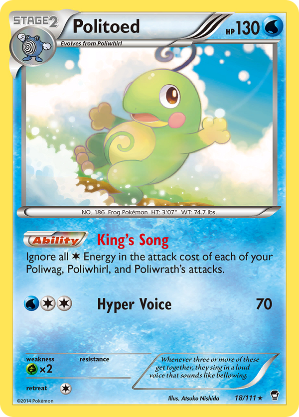 Politoed - Furious Fists SET-18
