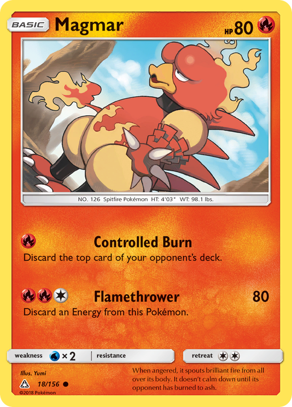 Magmar - Ultra Prism SET-18