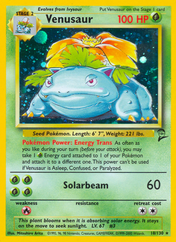 Venusaur - Base SET 2-18