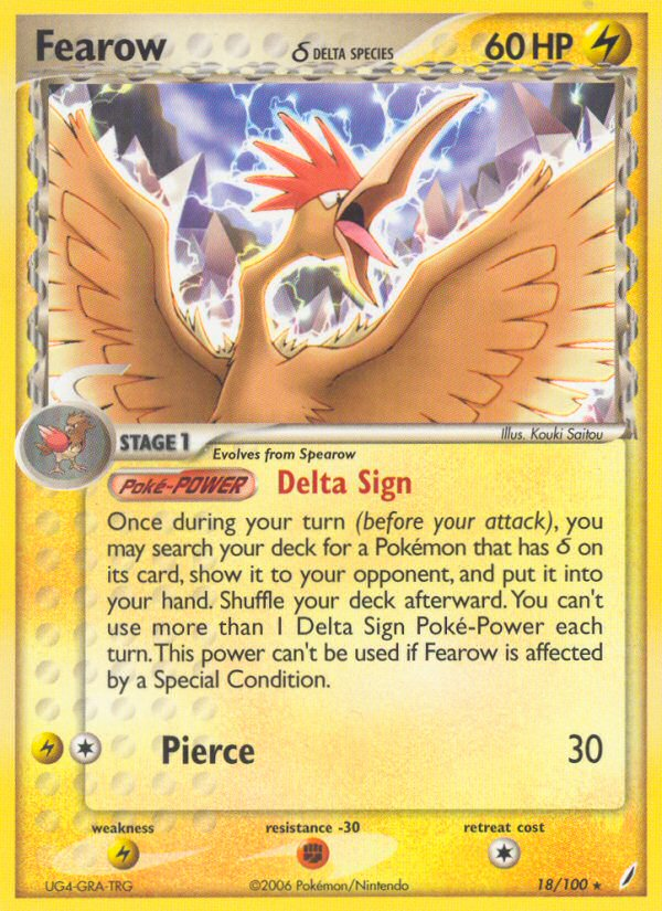 Fearow? - Crystal Guardians SET-18