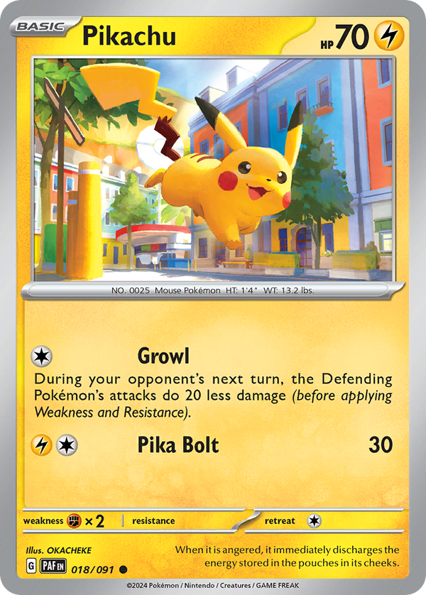 Pikachu - Paldean Fates SET-18