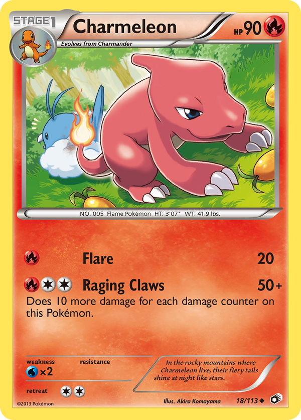 Charmeleon - Legendary Treasures SET-18