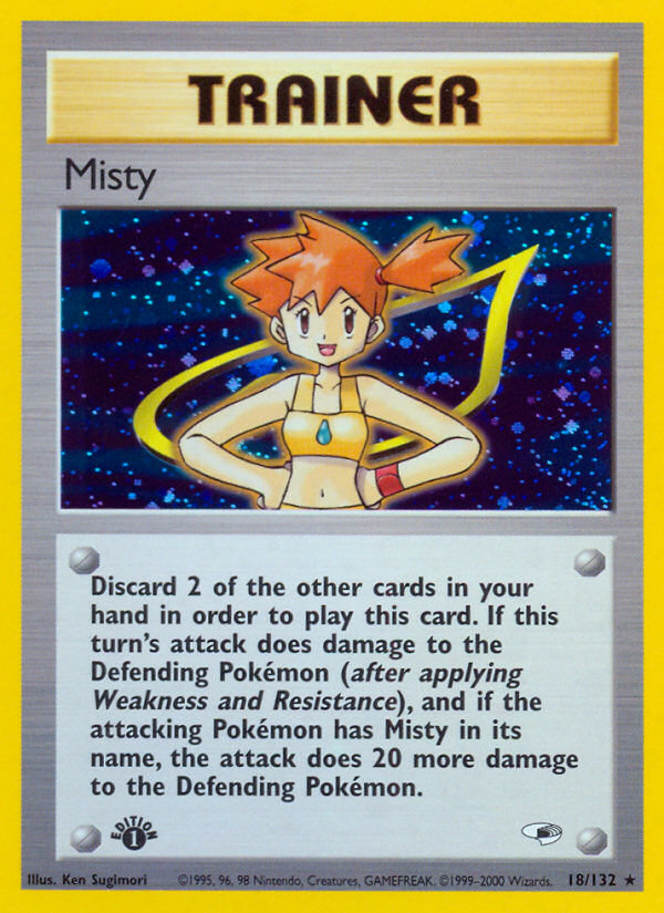 Misty - Gym Heroes SET-18