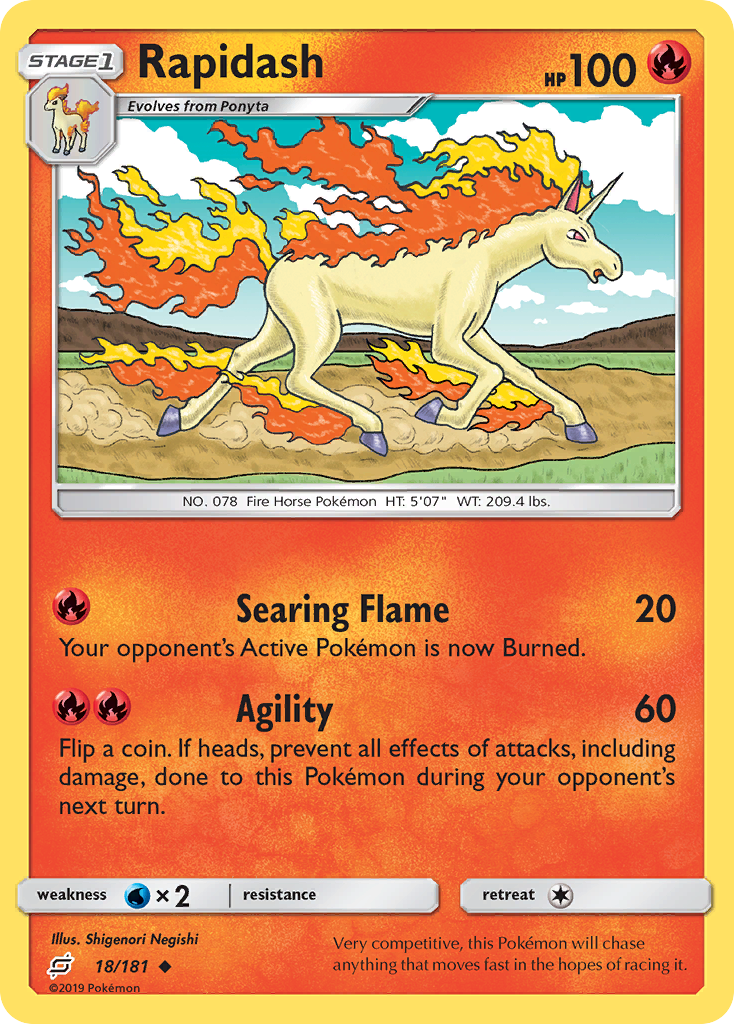 Rapidash - Team Up SET-18
