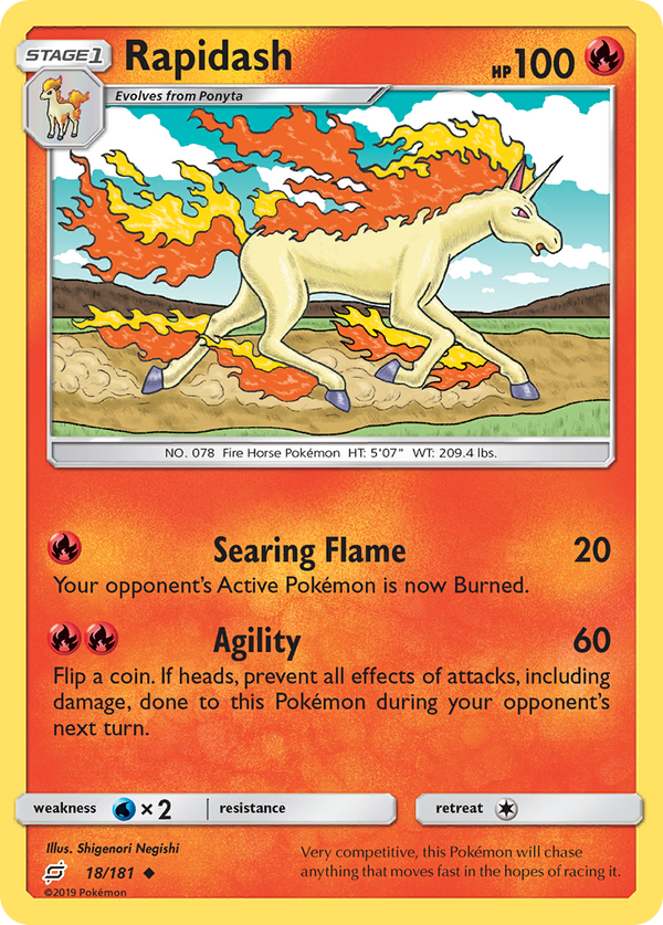 Rapidash - Team Up SET-18