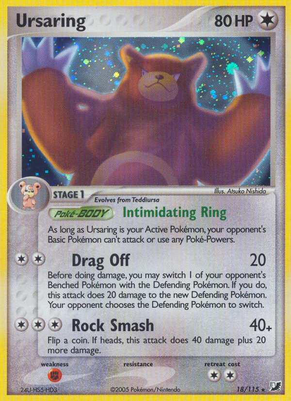 Ursaring - Unseen Forces SET-18