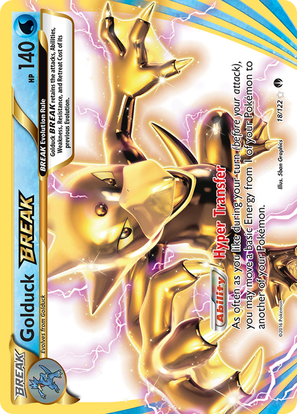 Golduck BREAK - BREAKpoint SET-18