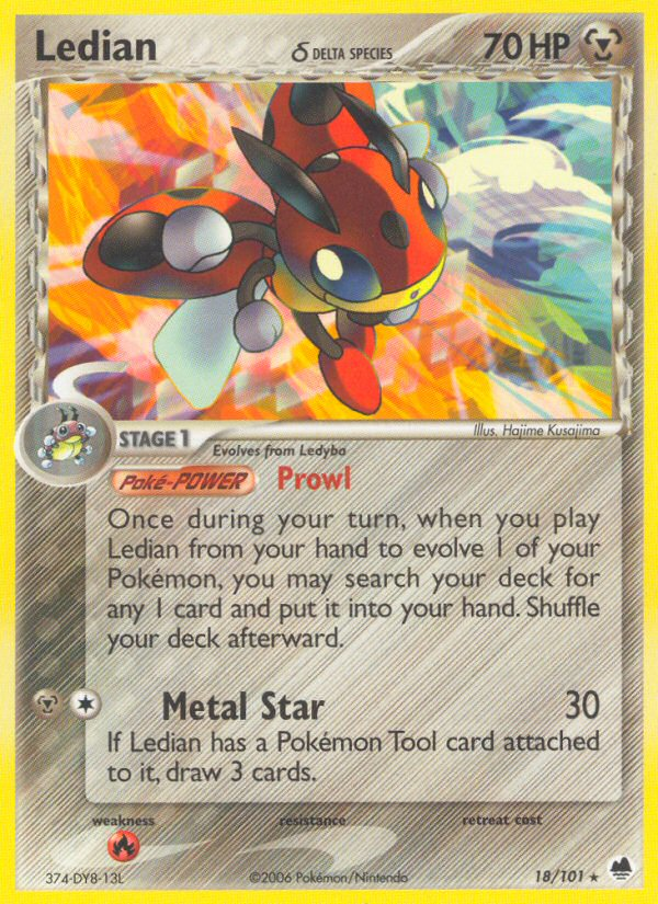 Ledian? - Dragon Frontiers SET-18