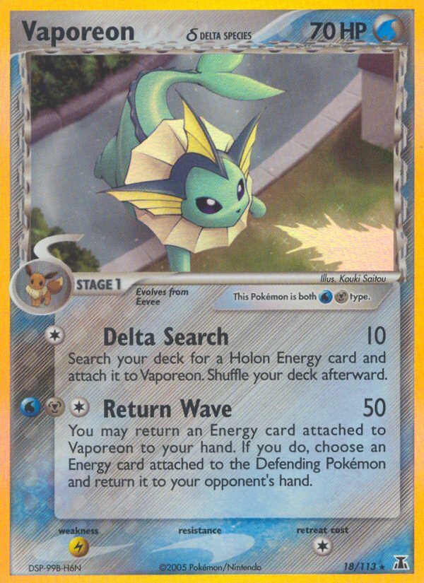 Vaporeon? - Delta Species SET-18
