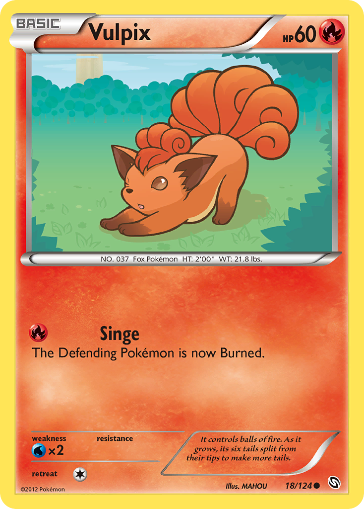 Vulpix - Dragons Exalted SET-18